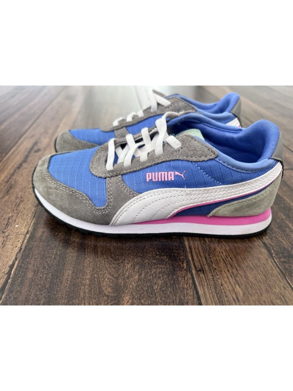 Puma Rider Future Vintage  Alternate Closure Easy on Little Kids Girls Size 1C